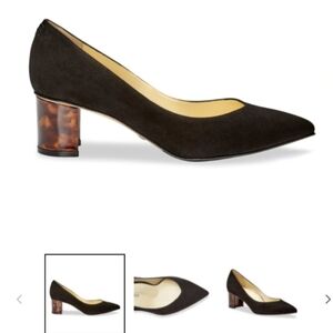 Sarah Flint Heels Perfect Emma Black Suede Size 37